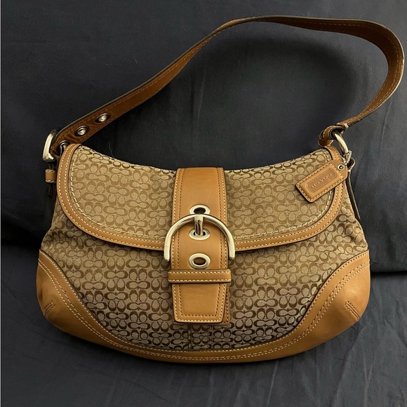 Coach Brown Shoulder Bag - Picture 1 of 3